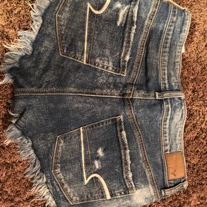american eagle jean shorts